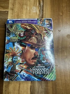 Black Panther: Wakanda Forever (STEELBOOK #2, 4K UHD, Blu-ray, Digital) NEW - Bild 1 von 11