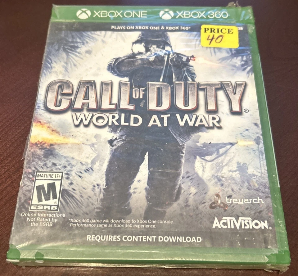 Call of Duty: World at War Microsoft Xbox One/360 BRAND NEW FACTORY SEALED RARE - Image 1 of 3