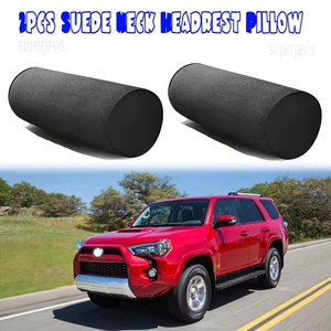 Suede Neck Headrest Pillow Cervical Spine Protect Cushion For Toyota 4Runner - Picture 1 of 11