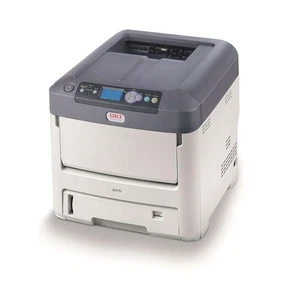 OKI C711dn DIN A4 Farblaserdrucker gebraucht erst 20 gedr.Seiten - Picture 1 of 3