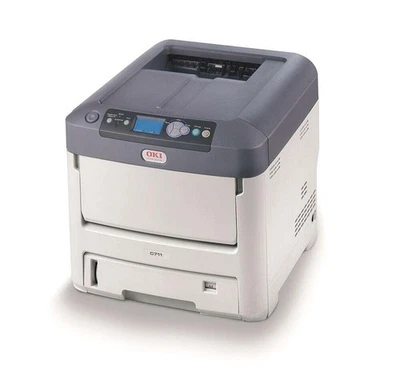 OKI C711dn DIN A4 Farblaserdrucker gebraucht erst 20 gedr.Seiten - Bild 1 von 3