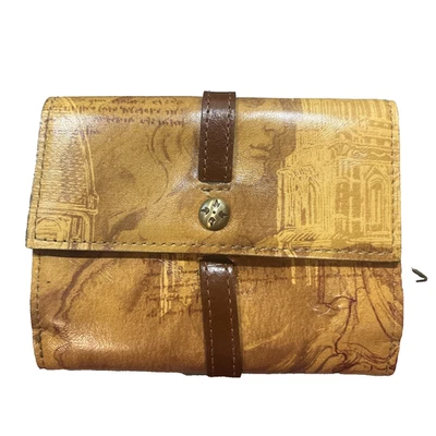 Patricia Nash Olmetta Leather Wallet-Italian Sketchbook-NEW - Image 1 of 4