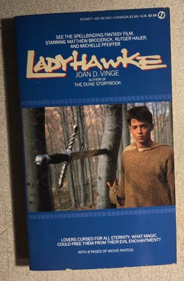 LADYHAWKE by Joan D Vinge (1985) Signet illustrated movie paperback 1st - Image 1 of 3