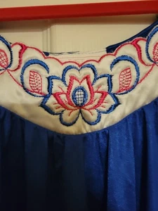 Women's Royal Blue Gown, by Sears / One Size - Picture 1 of 4