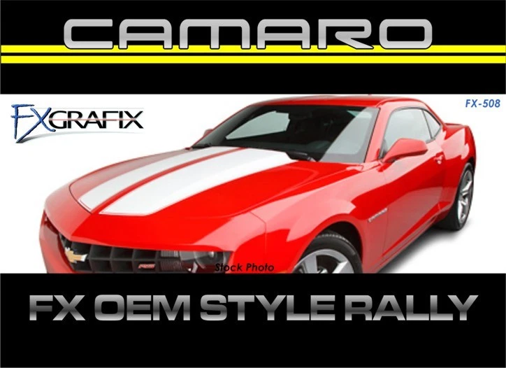 Chevrolet Camaro 2010-2013 estilo de fábrica rally carreras rayas calidad concesionario Foto 1 de 4