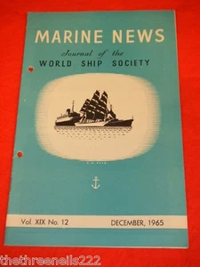MARINE NEWS - DEC 1965 VOL XlX # 12 - Picture 1 of 1