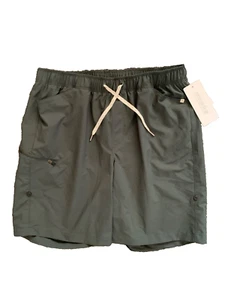 New Marika Adventure Trail Shorts Womens Size Large Green Hiking Bermuda NWT - Picture 1 of 12