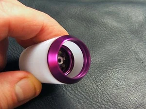 NEW CUSTOM LIGHTSABER BLADE PLUG MECHANICAL DESIGN PURPLE MULTI RING GLOW CORE - Picture 1 of 7
