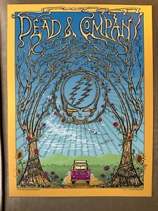 Póster del concierto Dead & Company 2018 - Mike Dubois - Arrington, VA - Imagen 1 de 2