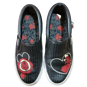 Disney Vera Bradley Alice in Wonderland Park Exclusive Slip On Shoe Women Size 6 - Picture 1 of 5