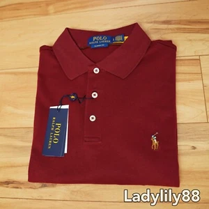 NWT Polo Ralph Lauren Classic Fit Soft Cotton Polo Shirt Long Sleeve Size XL,XXL - Picture 1 of 9