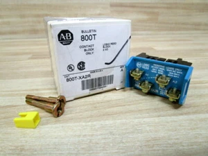Allen Bradley 800T-XA2R Contact Block 800TXA2R Series A - Picture 1 of 8