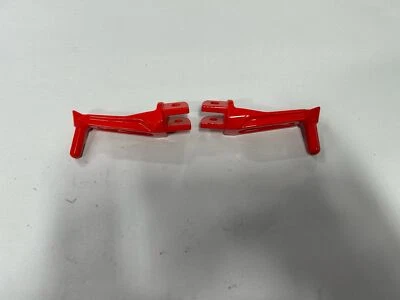 CLEARANCE ORANGE CUSTOM PAINTED FRONT FOOT PEGS 08-20 SUZUKI HAYABUSA - Image 1 of 4