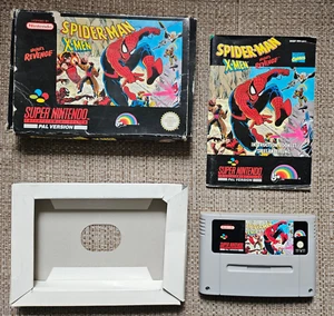 Spider-Man X-Men Arcade's Revenge Super Nintendo SNES Spiel PAL - Komplett - Bild 1 von 6