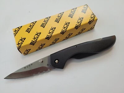 Buck 465 Access Lockback pocket knife - USA - NOS B465BKFX  - New Old Stock - Image 1 of 4