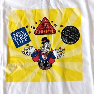 Camisa De Colección LA Marathon 1998 Marathon "Life is a Carnival" Promo XL 90s NUEVA - Imagen 1 de 3
