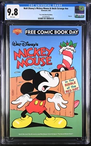 WALT DISNEY'S MICKEY MOUSE / TÍO SCROOGE #NNN (6/04) ~ CGC 9.8 ~ WP ~ FCBD - Imagen 1 de 3