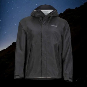 Chaqueta impermeable Marmot Phoenix EvoDry para hombre talla mediana negra nueva - Imagen 1 de 7