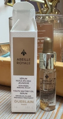 Guerlain Abeille Royale 青春水利精油旅行装 5 毫升/0.16 盎司全新全新带盒 — 第 1/4 张图片