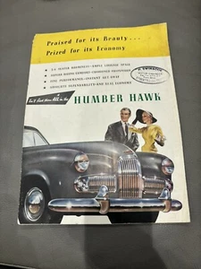 Humber Hawk Tourenlimousine & Limousine Original Export Verkaufsbroschüre 1952 - Bild 1 von 5