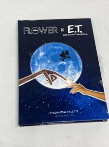 Flower Beauty X E.T. Eyeshadow Palette 0.25 OZ Shimmer Matte Smokey 8 Shades - Picture 1 of 4