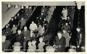Netherlands Rotterdam Maastunnel Vintage RPPC 07.46 - Picture 1 of 2