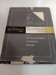 Southworth Pergament Spezialpapier - Bild 1 von 3