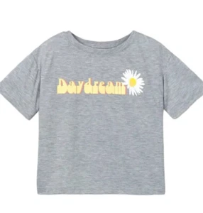 Girls' 'Day Dream' Pajama Top - Art Cass™ - Heather Gray - Size S - Picture 1 of 3