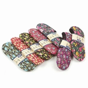 Women's Winter Fleece Socks Korean Traditional Beoseon Retro socks 5 pairs - Picture 1 of 5