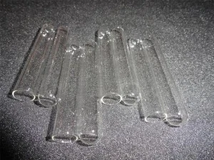 Tubo de ensayo de vidrio de borosilicato Fisherbrand Qty-10 10 mm x 75 mm de 14-961-25 X21-2 - Imagen 1 de 4
