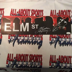 Heather LagenKamp Authentic Signed Elm St Sign Autographed JSA- - Picture 1 of 4