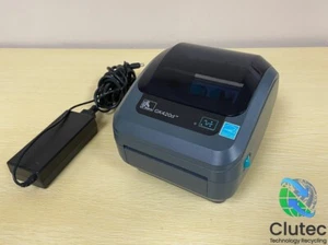 Impresora térmica de etiquetas Zebra GK420d USB/Ethernet GK42-202210-00 con adaptador de CA - Imagen 1 de 7