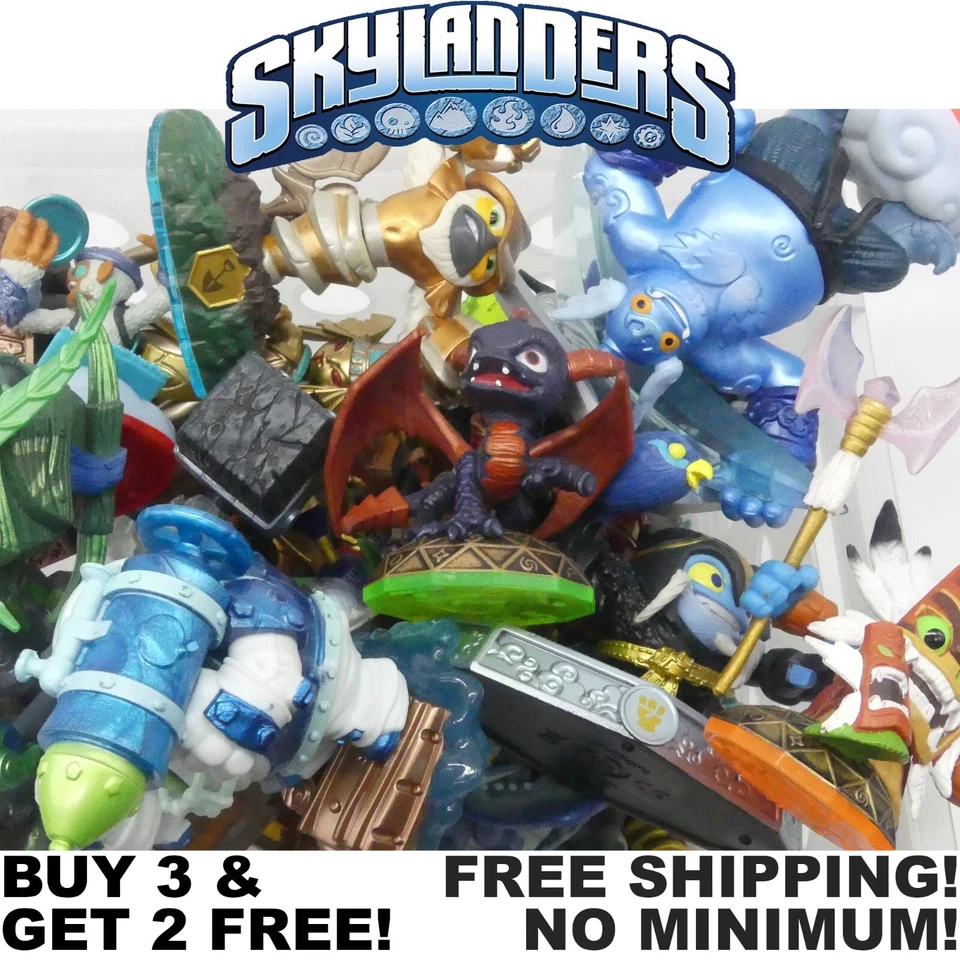 Skylanders Figures & Magic Items- Buy 3 & Get 2 FREE! - Image 1 of 1