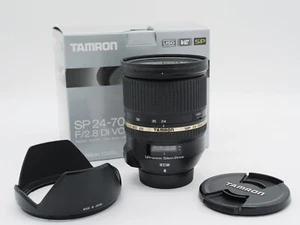 EXCELLENT Tamron SP 24-70mm f/2.8 Di VC USD Lens for Nikon F - Picture 1 of 4