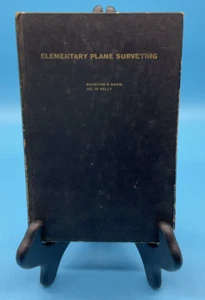 Raymond E. Davis Elementary Plane Surveying 4th Edition Hardcover Vintage Wear - Picture 1 of 7