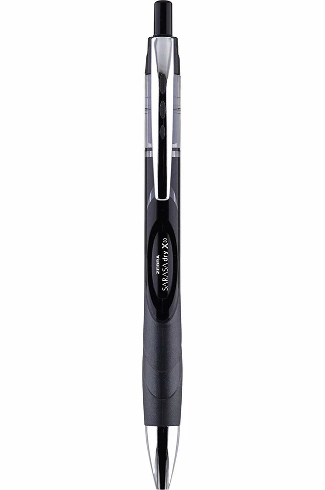 Zebra Sarasa Dry X30 Gel Retractable RDI Pen 0.7mm Med, Choose Color & Pack Size - Image 1 of 1