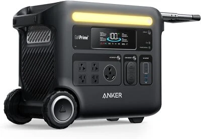 Anker SOLIX F2600 Portable Power Station 2560Wh 2400W Solar Generator |Refurbish - Image 1 of 4