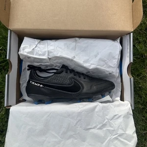 Botines de fútbol Nike para hombre 7/mujer’s 8,5 Tiempo Legend 9 Elite FG negros CZ8482-001 - Imagen 1 de 3