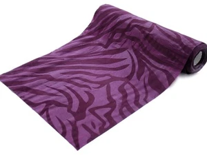 12" x 10 yards Zebra Animal Safari Print Fabric Bridal Bolt Put-up Party Supply - Picture 1 of 3