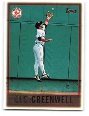 1997 Topps #123 Mike Greenwell Boston  ID:62410 - Image 1 of 2
