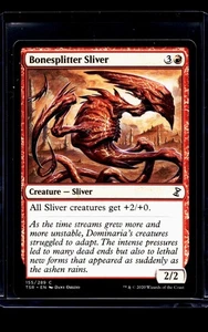 2020 MTG Magic The Gathering TSR Time Spiral Remastered #155 Bonesplitter Sliver - Picture 1 of 2
