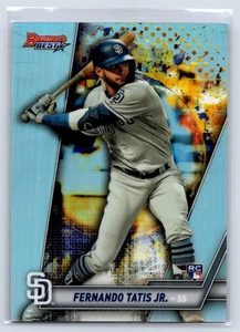 2019 Bowman's Best #58 Fernando Tatis Jr. Refractor Rookie Card Padres - Bild 1 von 2
