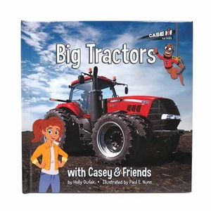 Case IH Big Tractors with Casey & Friends Hardcover Childrens Book 9781937747534 - Imagen 1 de 1
