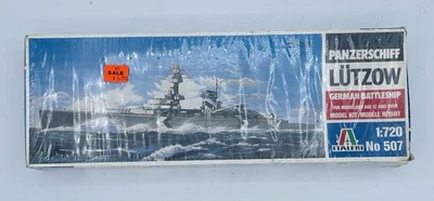 NIOB 1/720 ITALERI LUTZOW GERMAN BATTLESHIP 507 MODEL SHIP  PanZerschief - Image 1 of 4