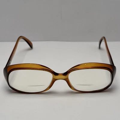 Vintage Playboy Eye Glasses Optyl Frames Amber 1960's Germany - Image 1 of 4