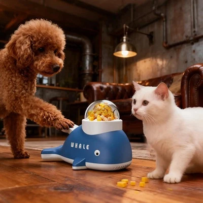 Adjustable Hole Slow Feeder Dog Toy Automatic Pet Feeder  Indoor Exercise - Image 1 of 4