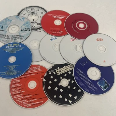 Lot Of 12 CD’s Mix Disco,will Smith,r&b Ect Foto 1 de 4