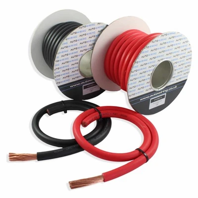 AUTOWIRING Hi-Flex 500 Amp 95mm² 3/0 AWG Battery / Inverter / Welding PVC Cable Wire