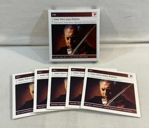 ISAAC STERN SPIELT BRAHMS SONY 5 CD SET 2015 LN - Bild 1 von 9