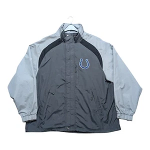 NFL Indianapolis Colts MensHooded Rain Jacket UK Medium *See Description* - Picture 1 of 12